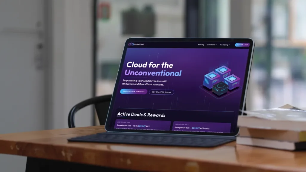 Rare Cloud project visual 4